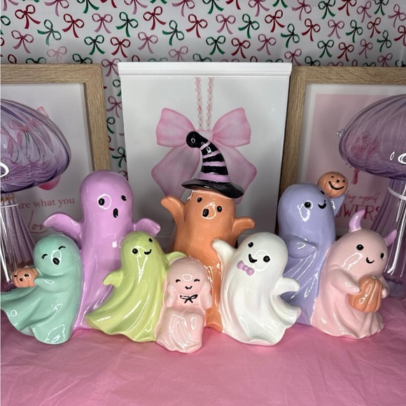 NEW Summerween Pastel Ghost Party Decor - Picture 1 of 6